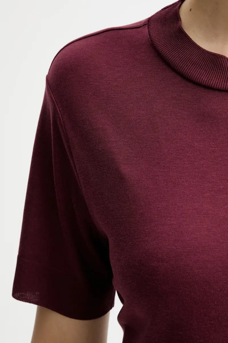 Calvin Klein T-shirt Donna Beige 3597200 miniatura 5