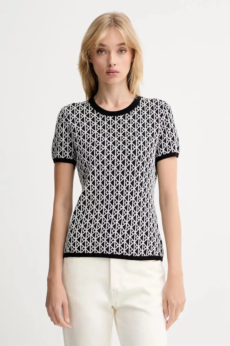 Calvin Klein T-shirt Donna Bianco 3577945