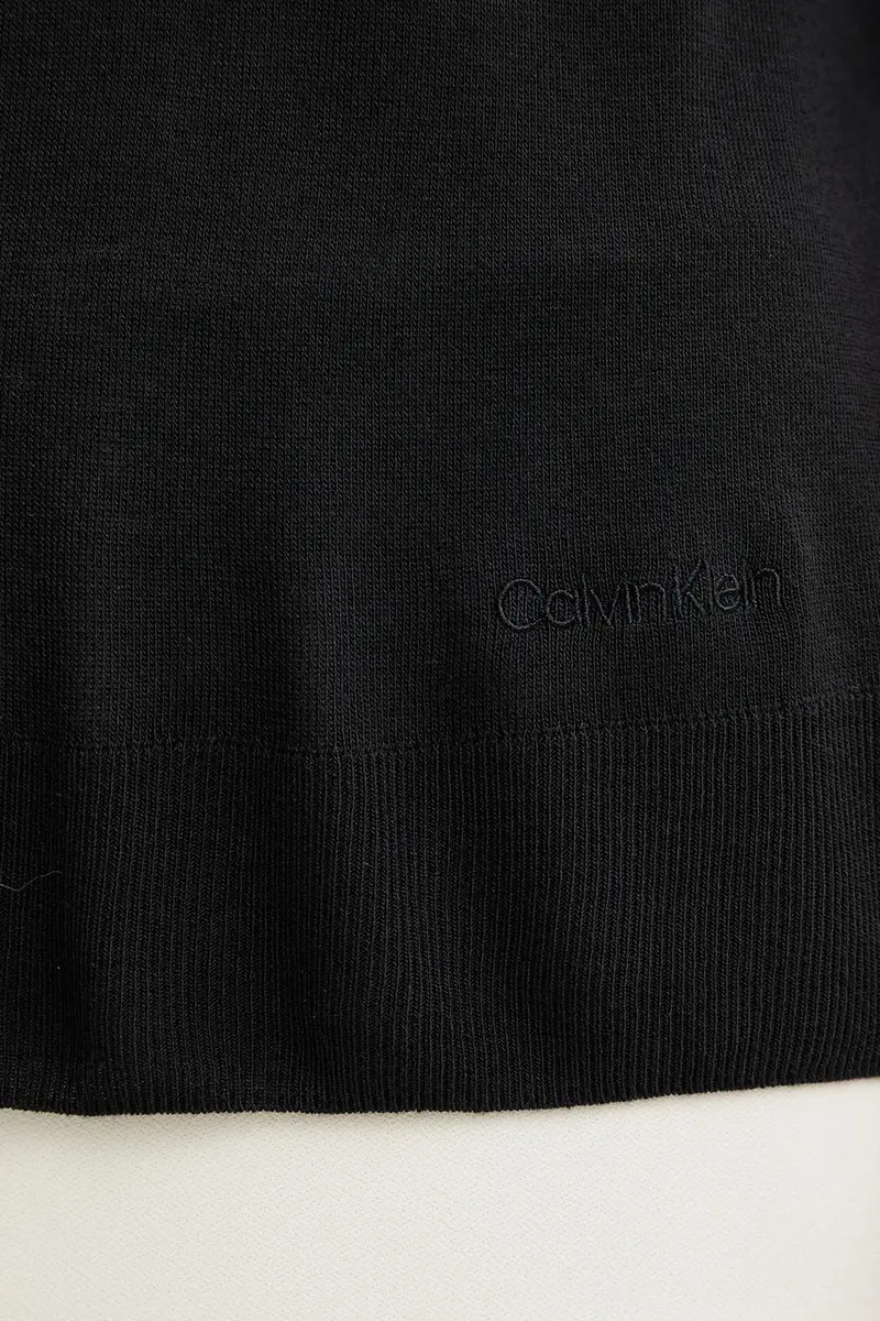 Calvin Klein T-shirt Donna Nero 3152174 miniatura 5