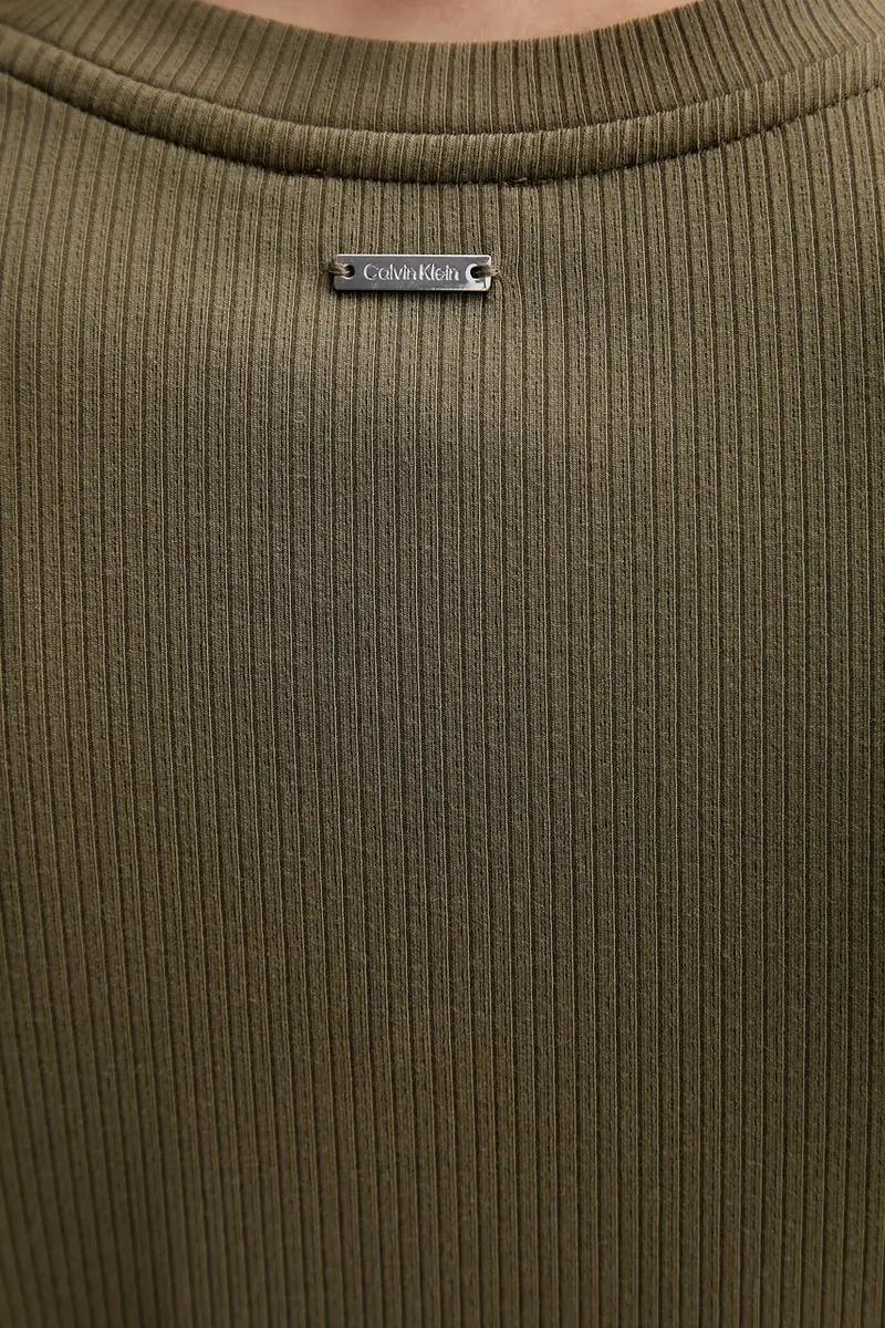 Calvin Klein T-shirt Donna Verde 3669657 miniatura 5