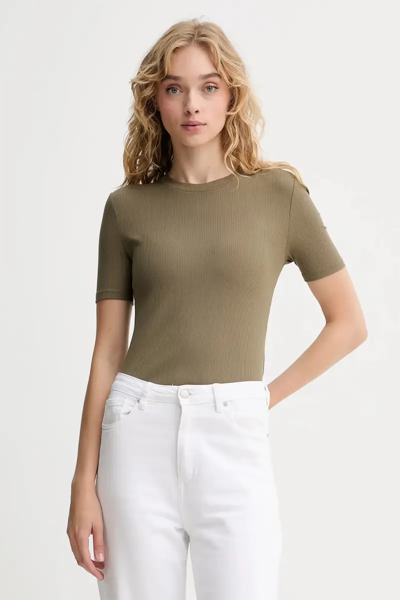 Calvin Klein T-shirt Donna Verde 3669657
