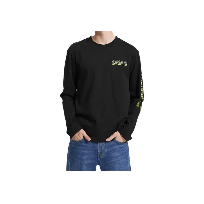 Calvin Klein T-shirt Uomo Nero 4010637 miniatura 3