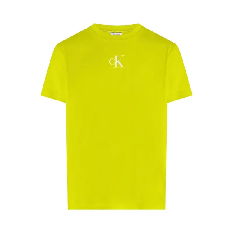 T-Shirt Girocollo Lime Uomo L