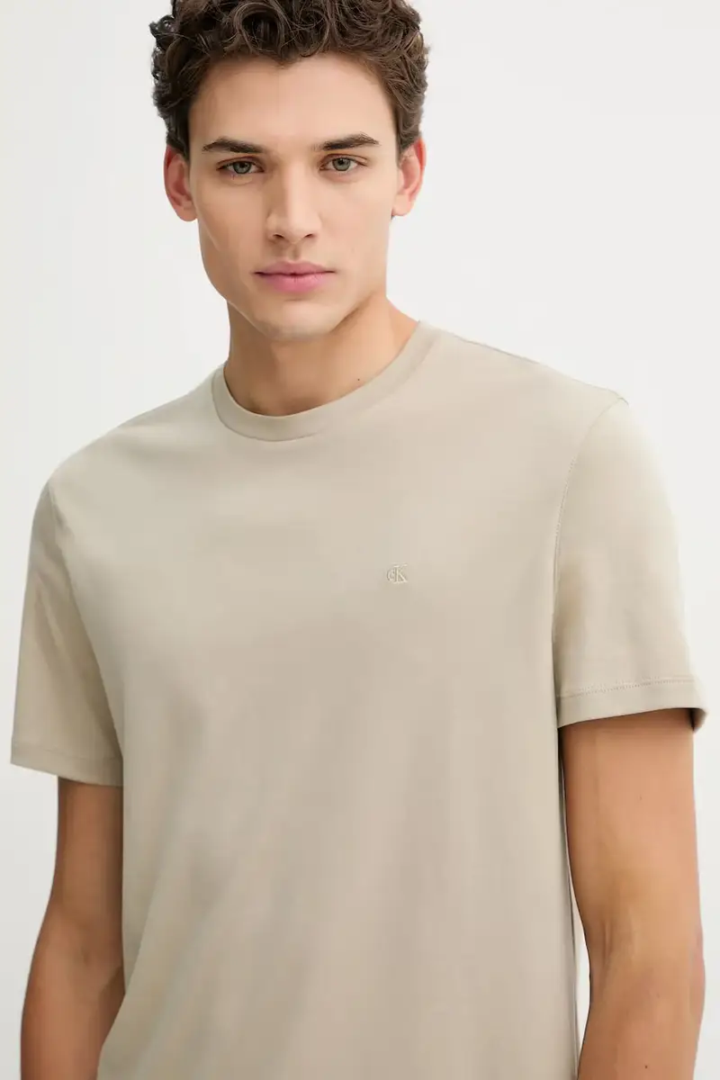 Calvin Klein T-shirt Beige 3955638 miniatura 4