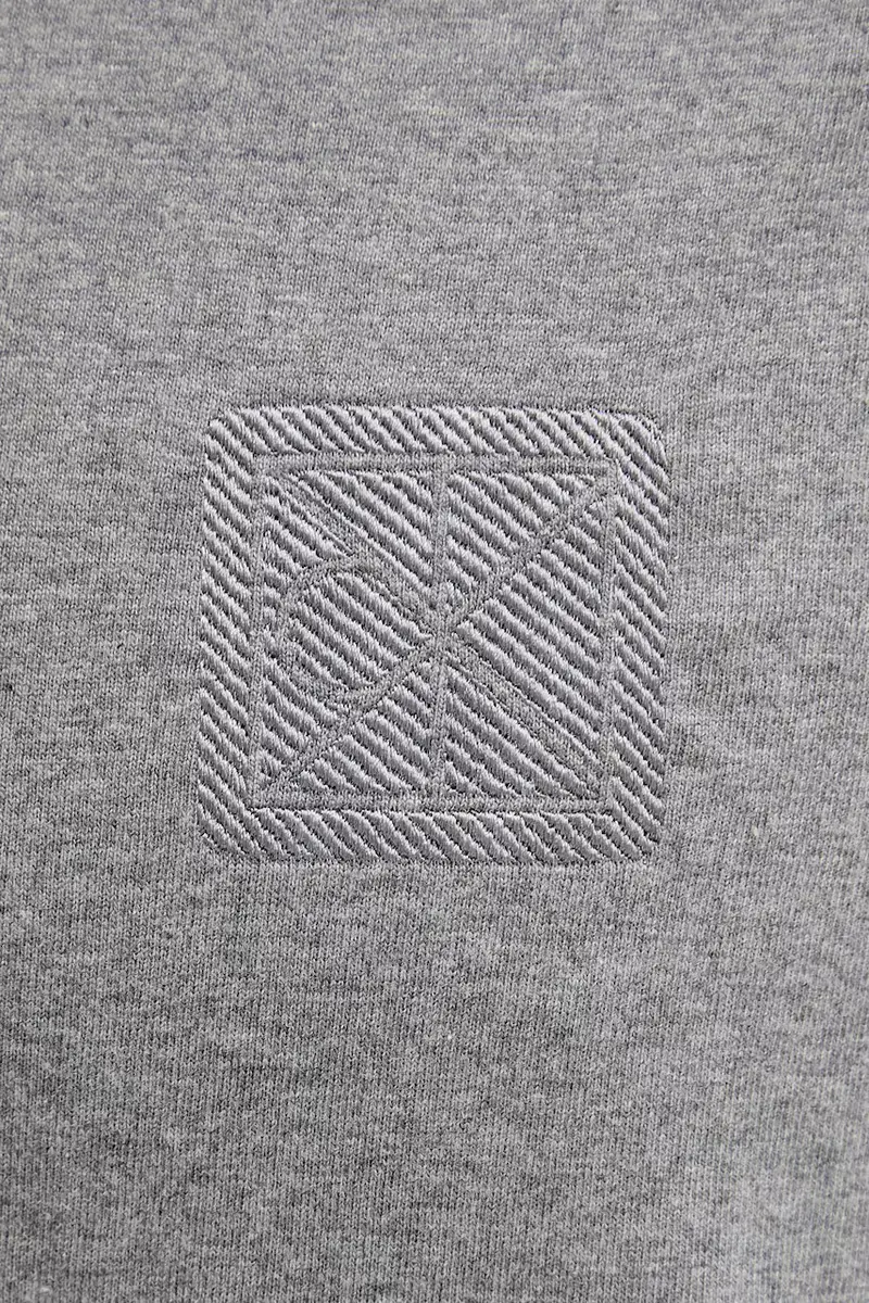 Calvin Klein T-shirt Uomo Grigio 3610686 miniatura 4