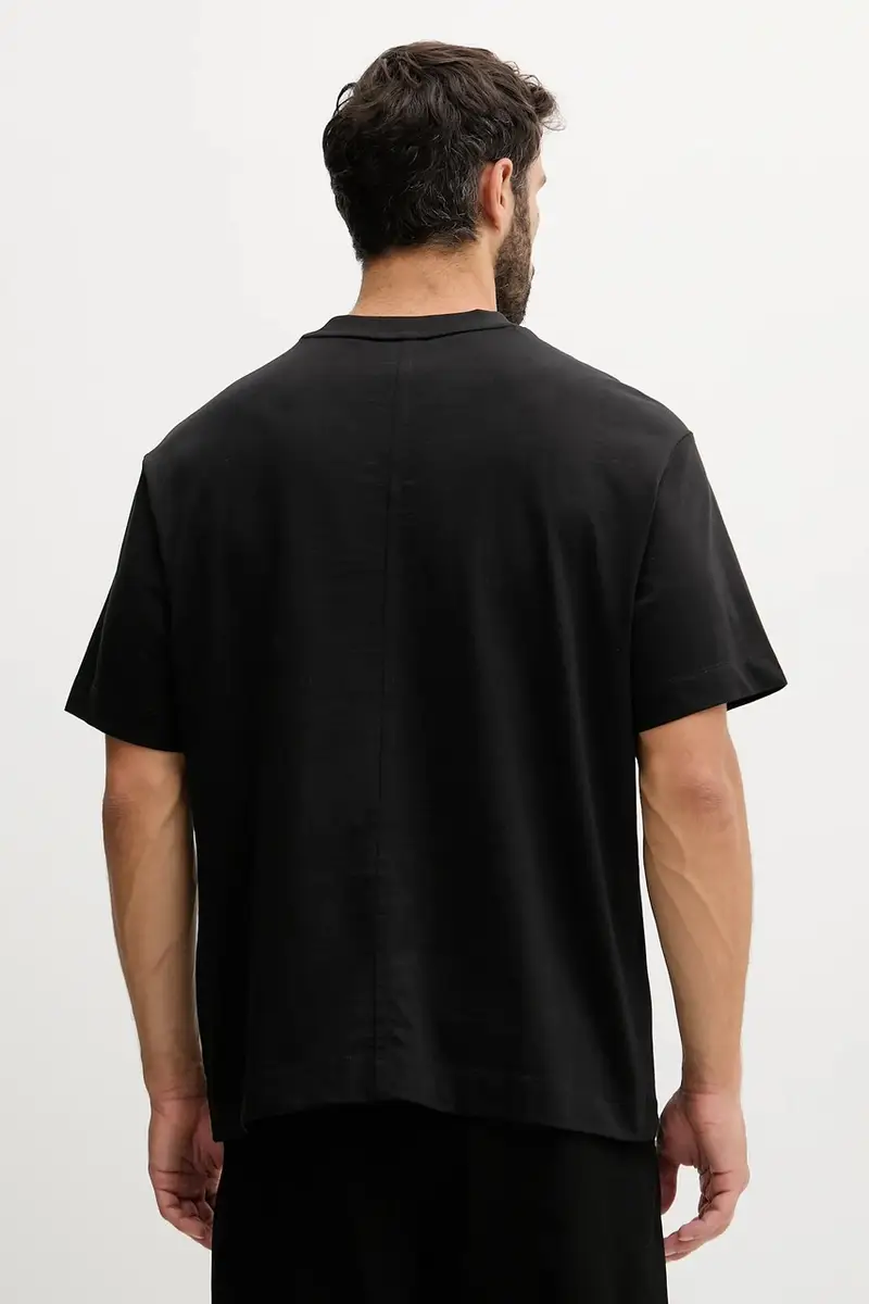 Calvin Klein T-shirt Uomo Nero 3644742 miniatura 2