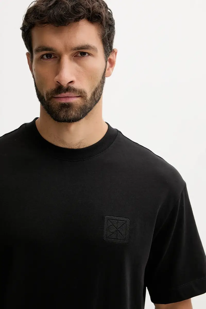 Calvin Klein T-shirt Uomo Nero 3644742 miniatura 3