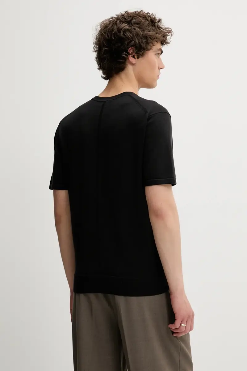 Calvin Klein T-shirt Uomo Nero 3337740 miniatura 3