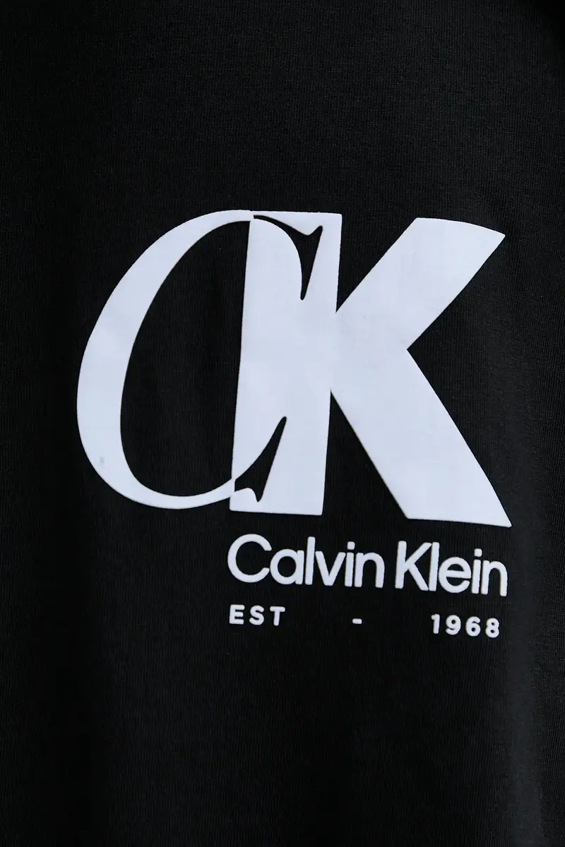 Calvin Klein T-shirt Uomo Nero 3646849 miniatura 5