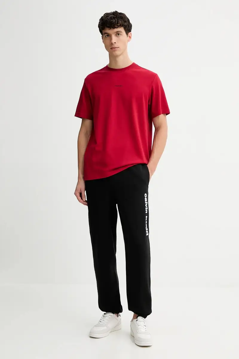 Calvin Klein T-shirt Rosso 3958115 miniatura 2