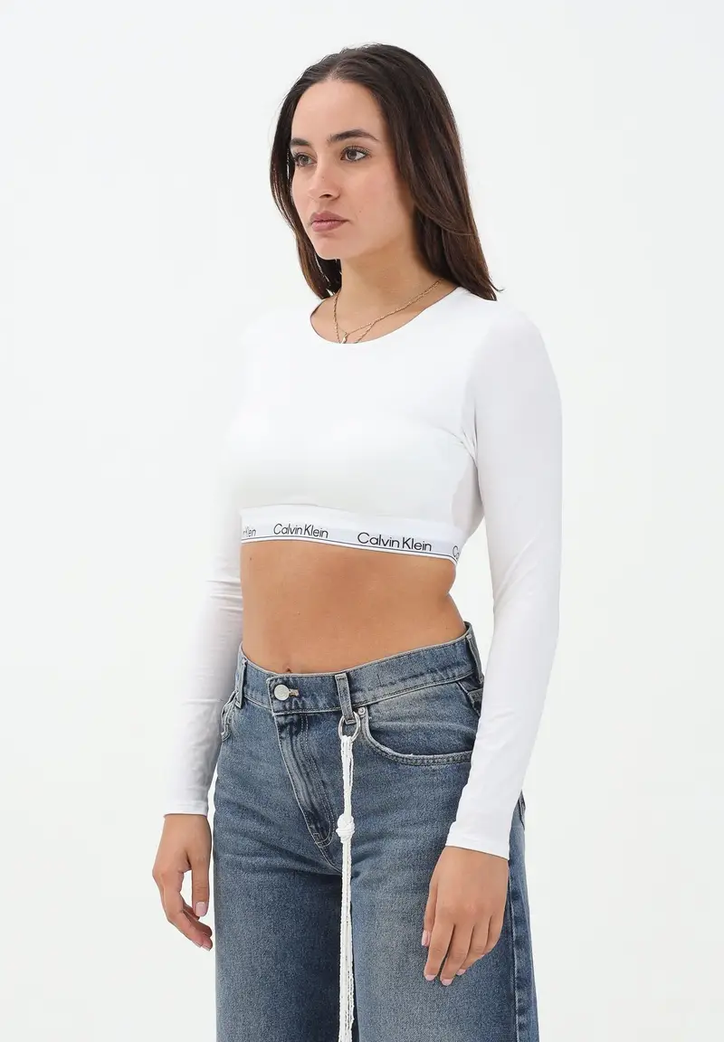 Calvin Klein Top Donna Bianco 2910865