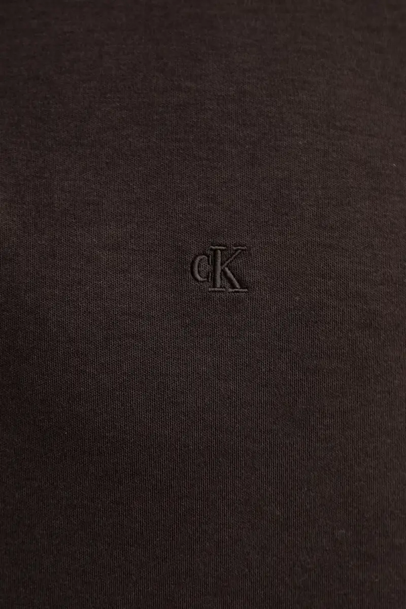 top a maniche lunghe in cotone colore marrone LV040EM909 miniatura 5