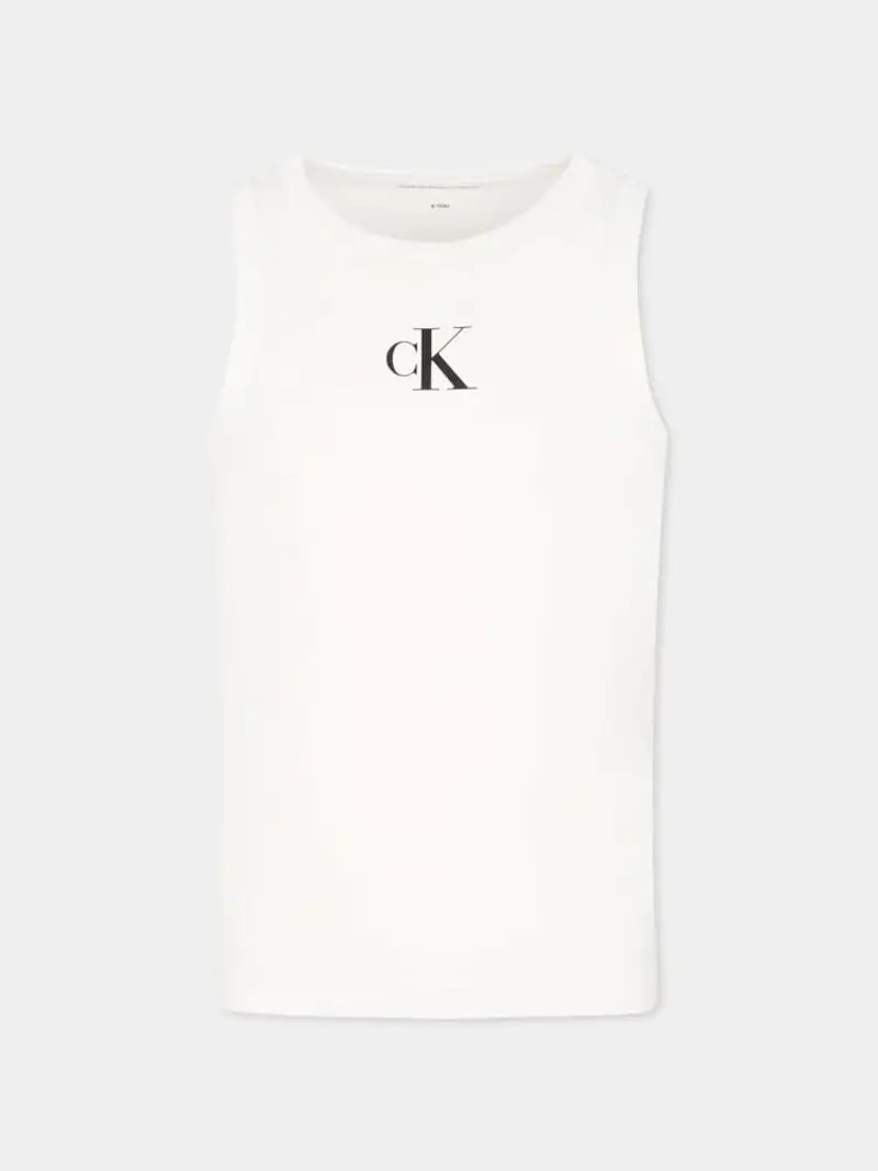 Calvin Klein Top Bambina Bianco 2087662