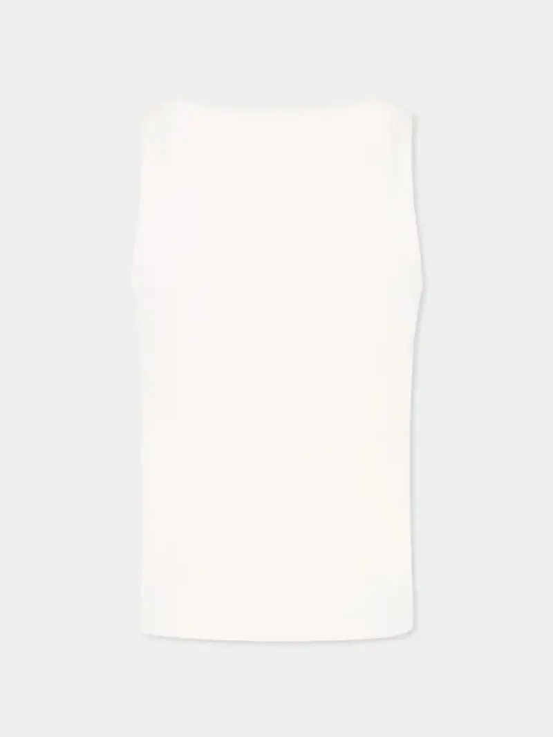 Calvin Klein Top Bambina Bianco 2087662 miniatura 2