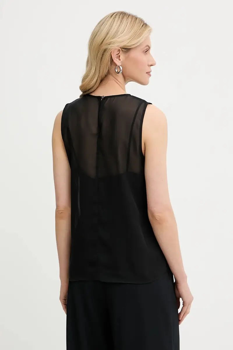 Calvin Klein Top Donna Nero 3151748 miniatura 3