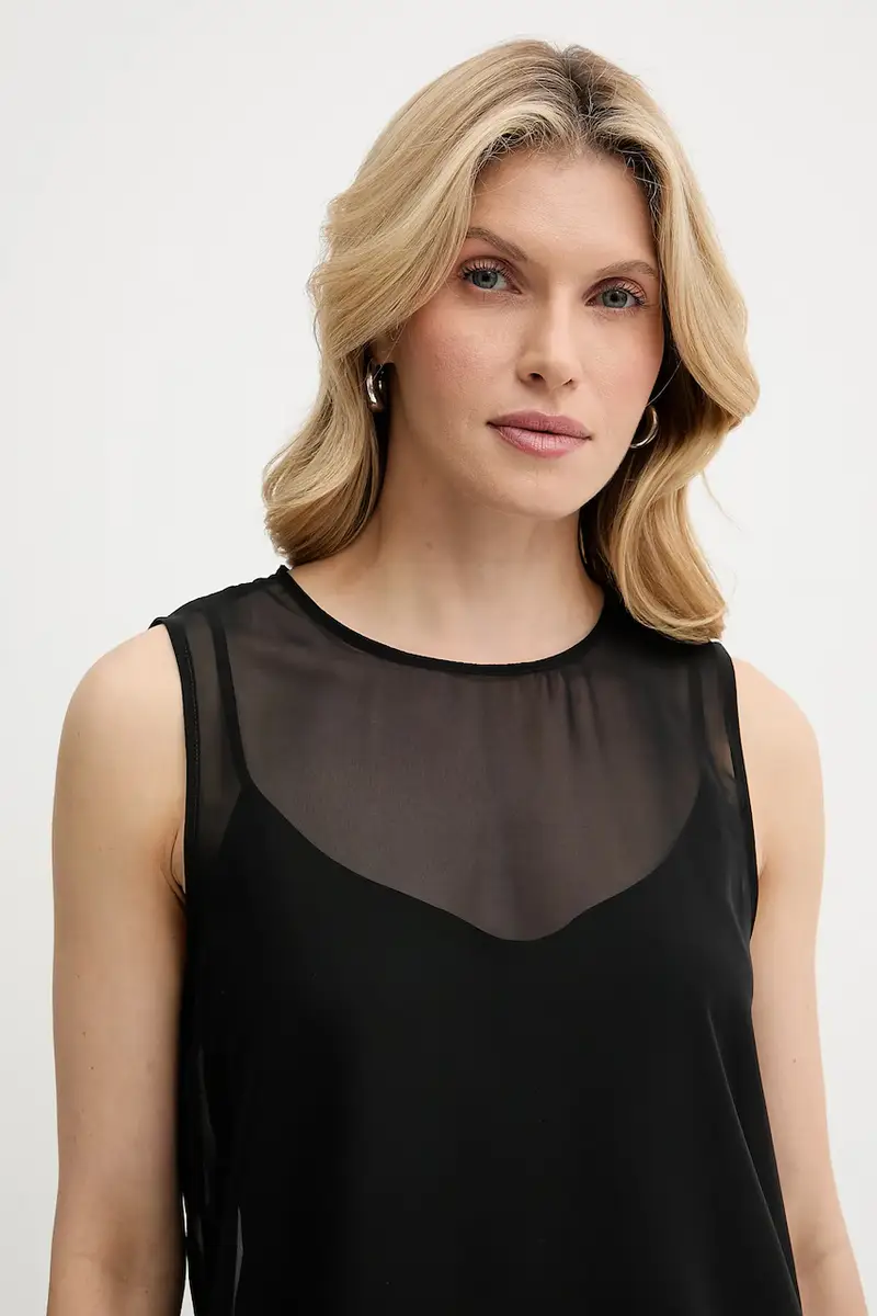 Calvin Klein Top Donna Nero 3151748 miniatura 4