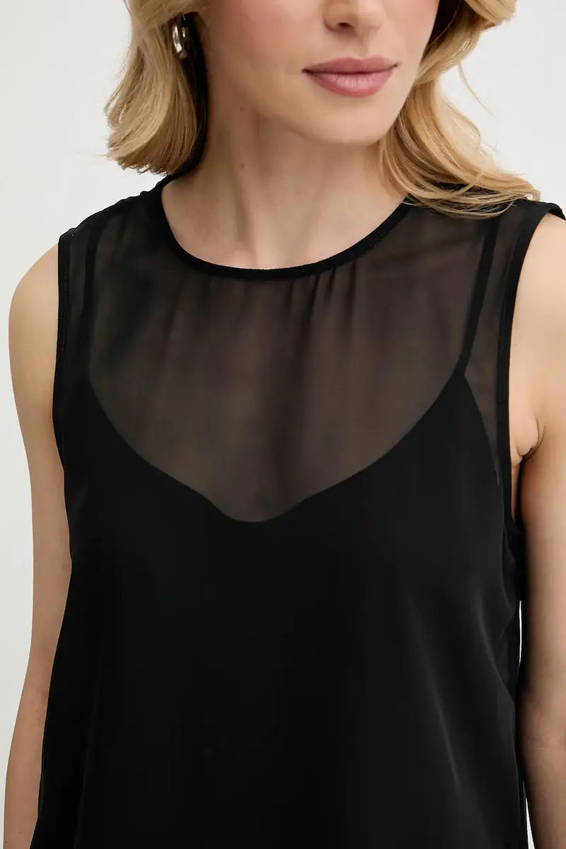 Calvin Klein Top Donna Nero 3151748 miniatura 5