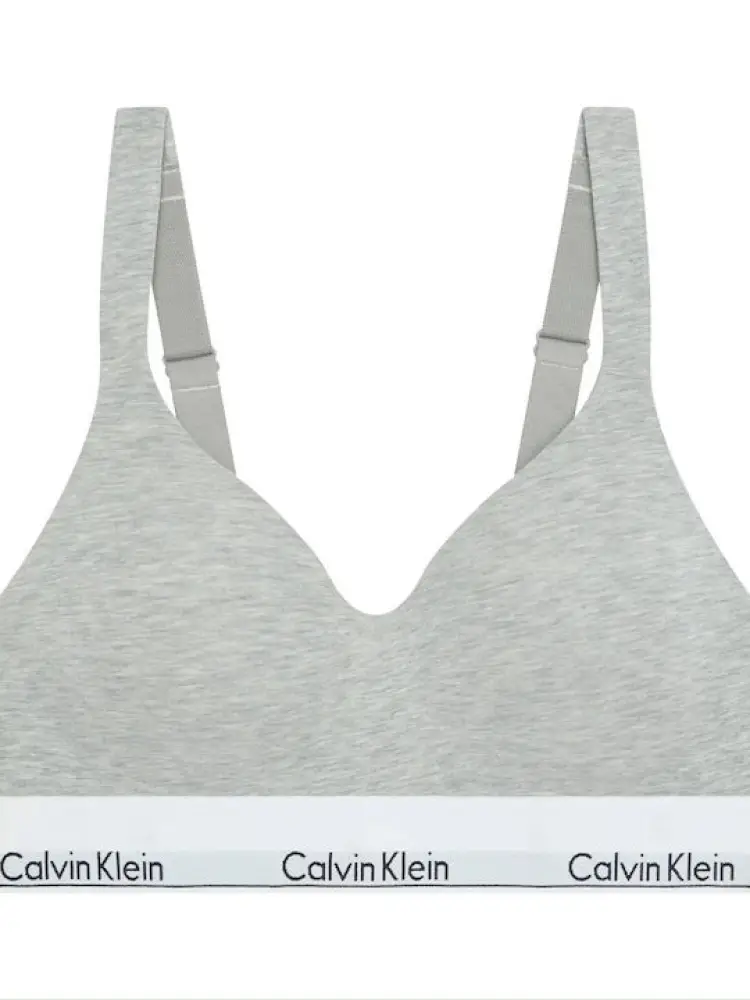 Calvin Klein Top Donna Grigio 2955017 miniatura 3