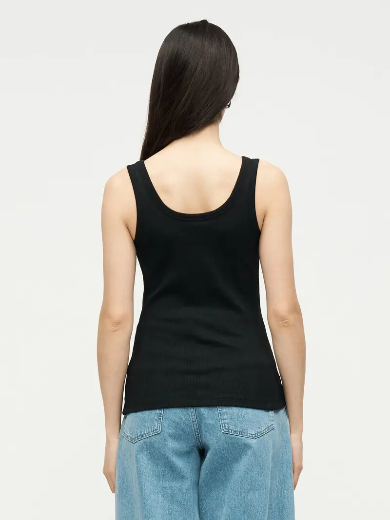 Calvin Klein Top Nero 4256324 miniatura 3