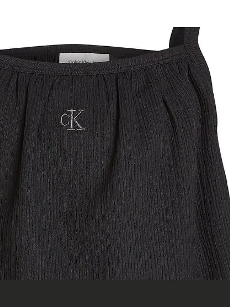 Calvin Klein Top Bambina Nero 2087661 miniatura 2