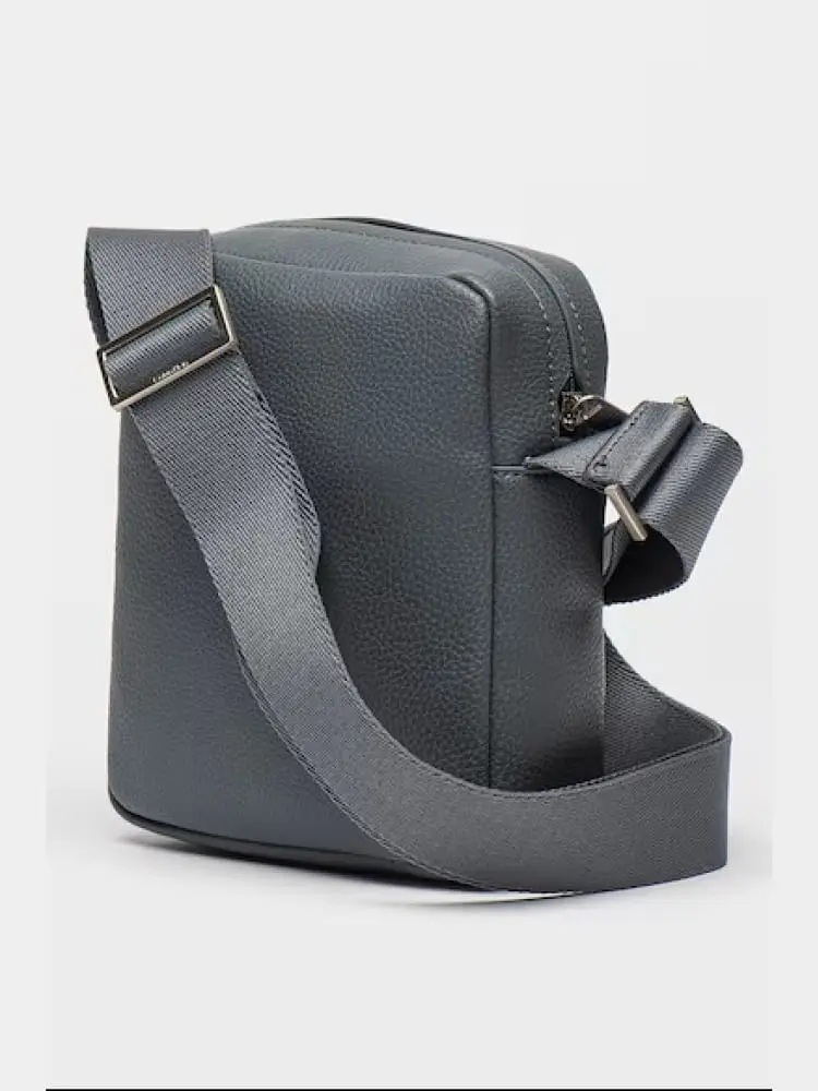 tracolla grigia uomo mini logo miniatura 2