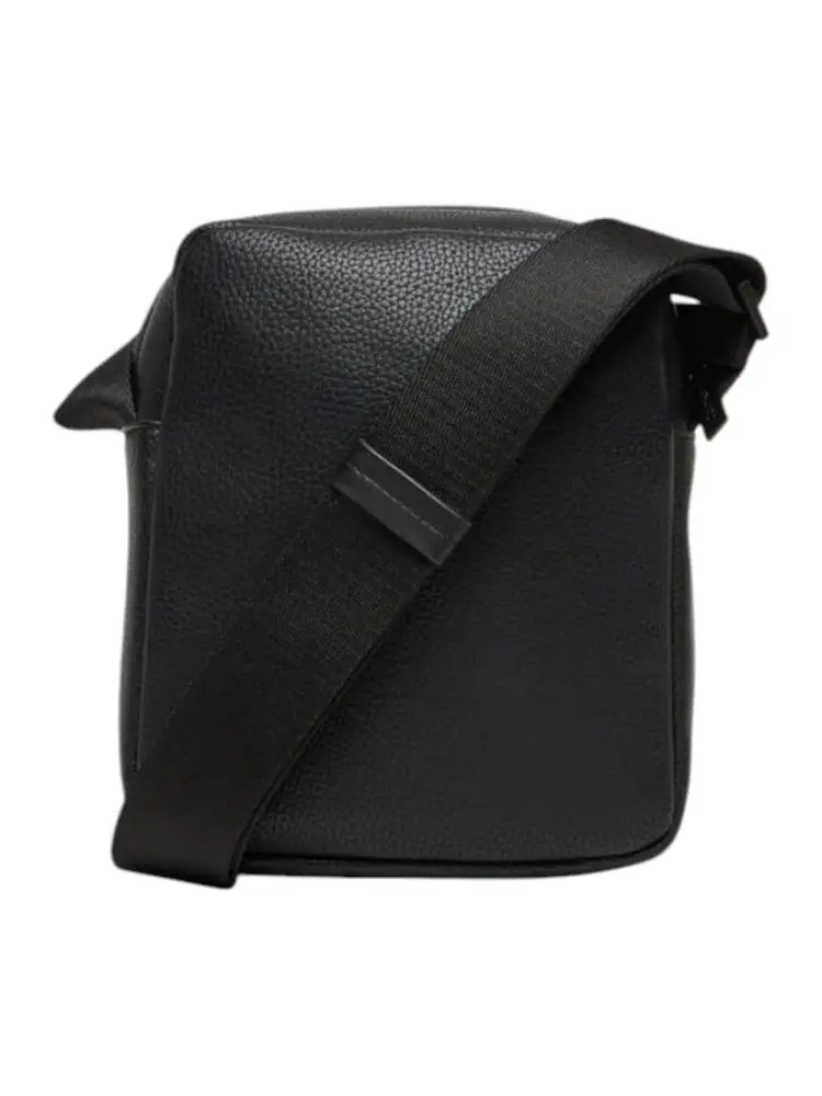 tracolla nera uomo mini logo miniatura 2