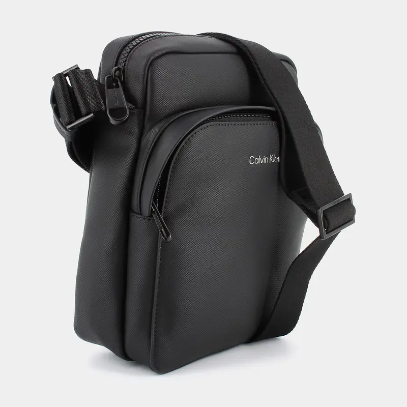 Tracolle Calvin Klein da Uomo, nero miniatura 2