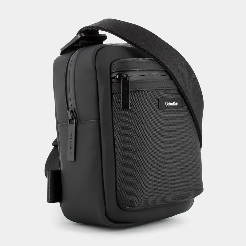 Tracolle Calvin Klein da Uomo, nero miniatura 2