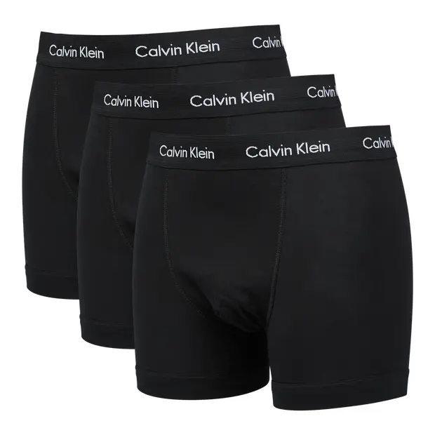 Trunk 3 Pack Unisex - Biancheria intima Nero Black