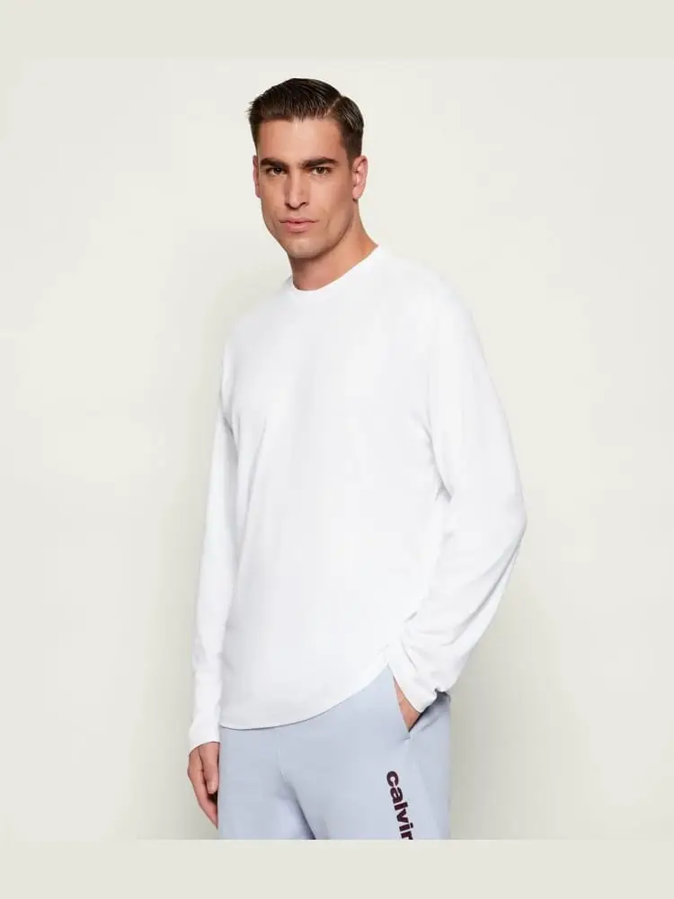 tshirt bianca uomo con logo