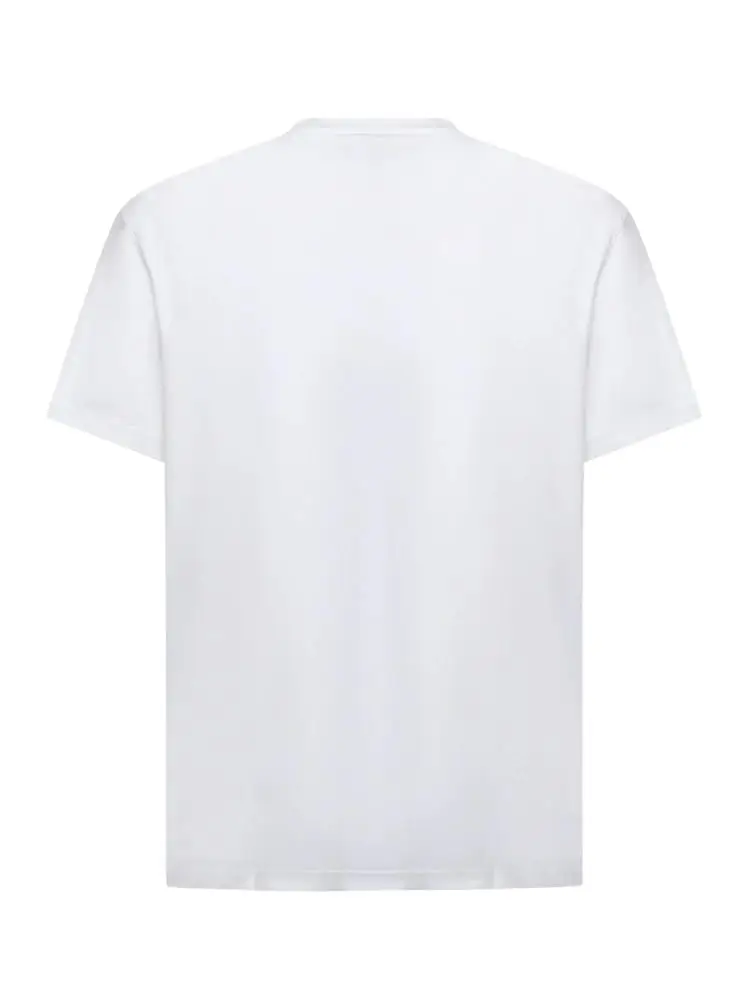 tshirt bianca uomo mini logo miniatura 2