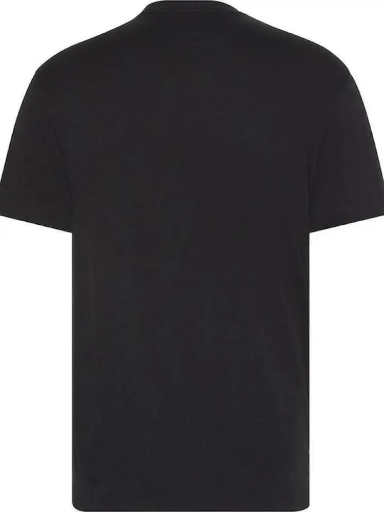 tshirt nera uomo mini logo miniatura 2