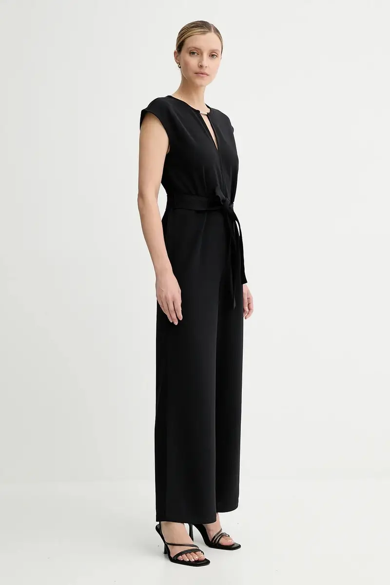 tuta elegante colore nero LV044C066G miniatura 2