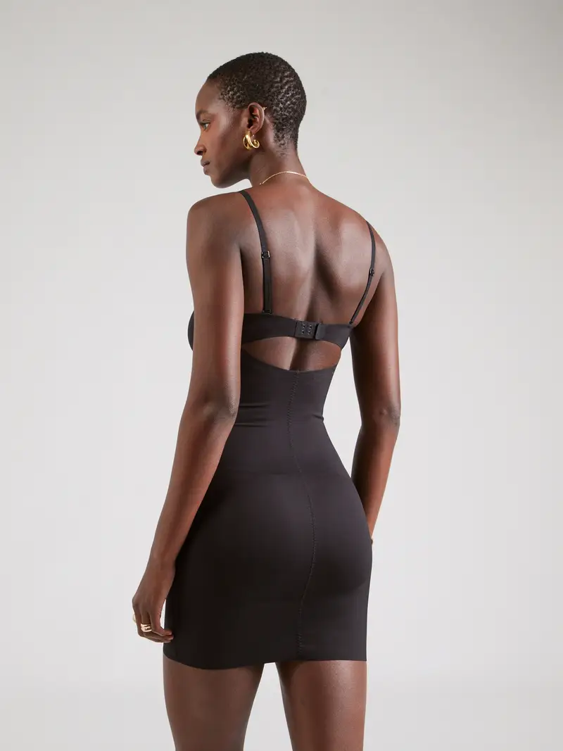 Calvin Klein Underwear Abito a corsetto nero miniatura 2