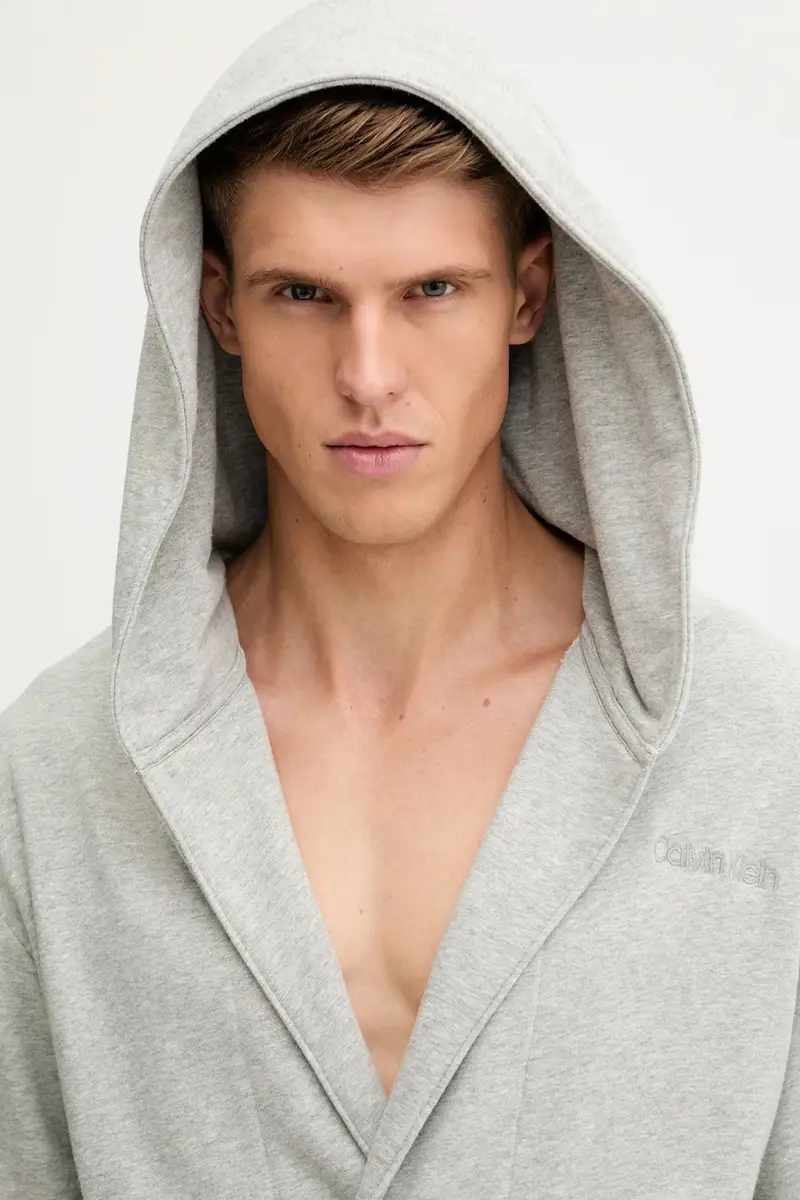 accappatoio colore grigio LV00NM2932 miniatura 4