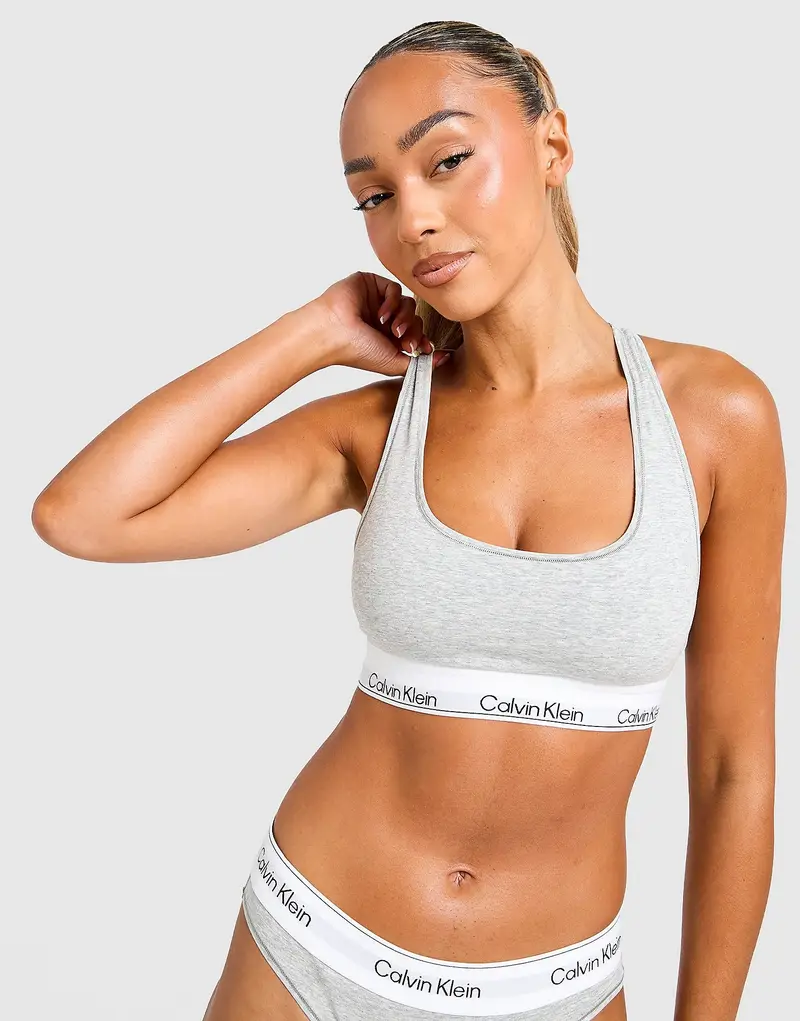 Bralette Icon Cotton, grigio