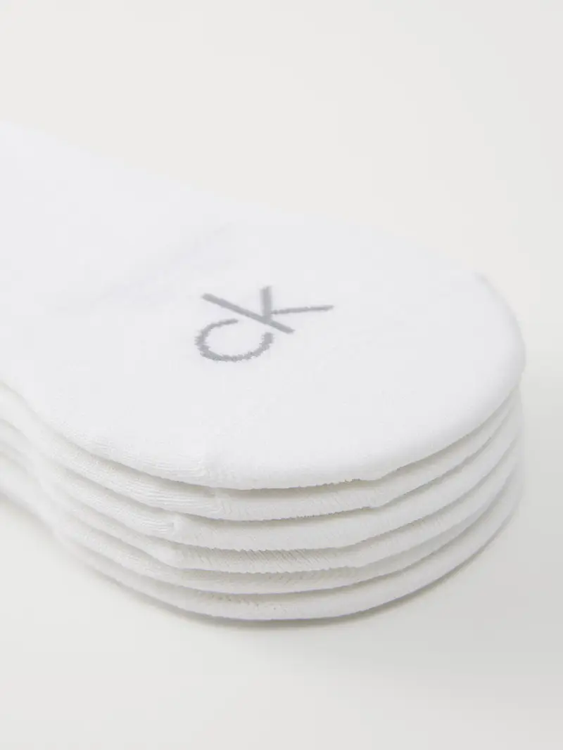 Calzino invisibile grigio / bianco miniatura 2