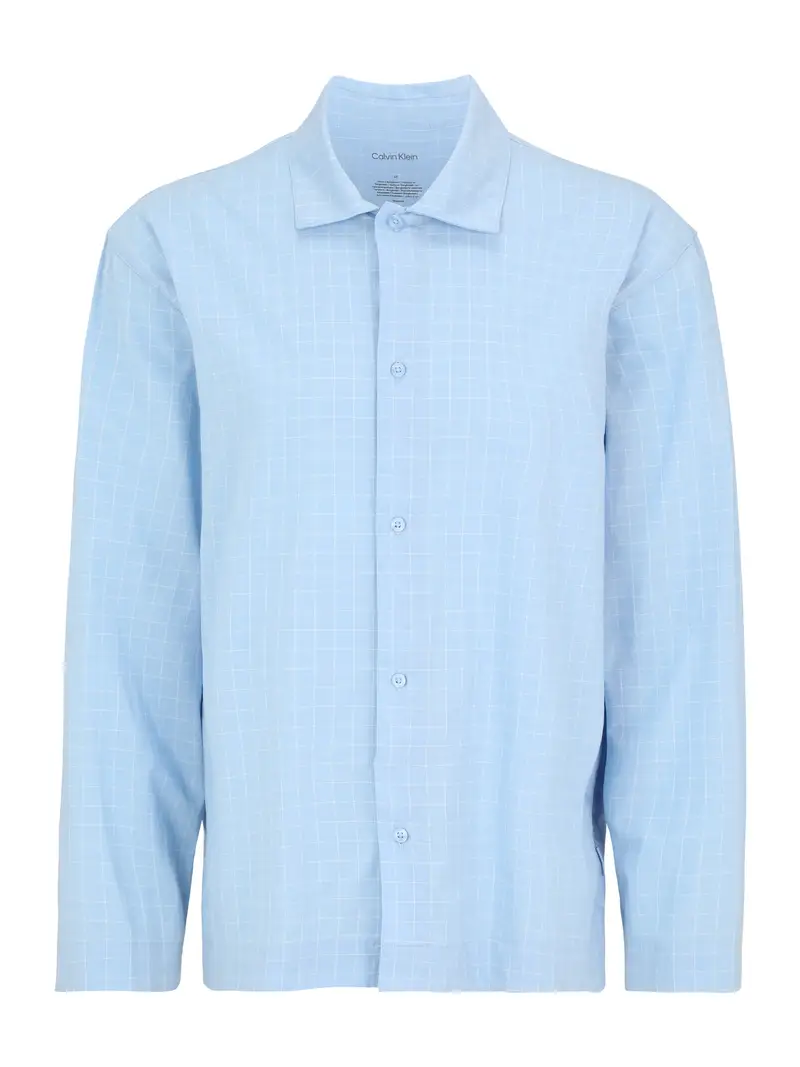 Camicia blu chiaro / bianco