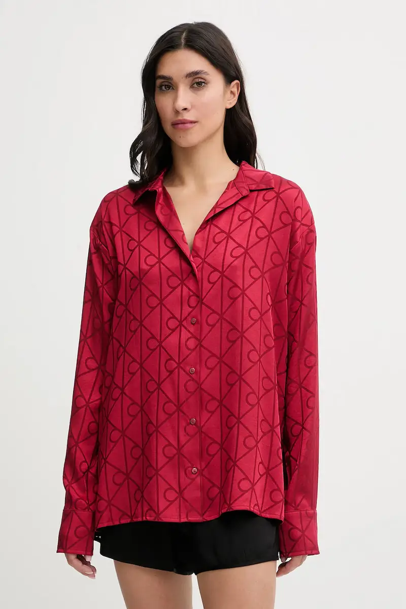 camicia da pigiama Rosso