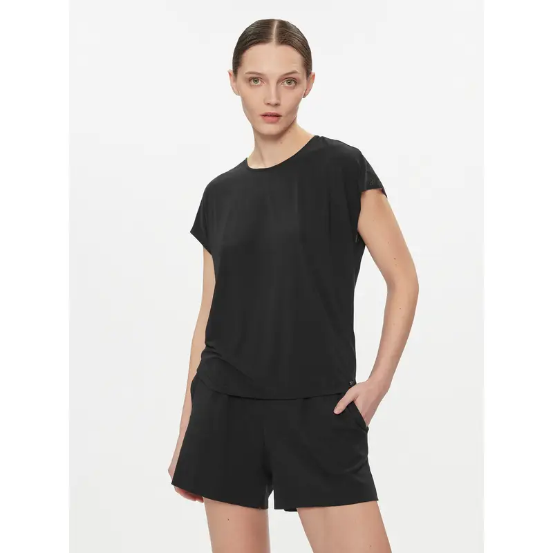 Maglietta del pigiama 000QS7157E Nero Relaxed Fit