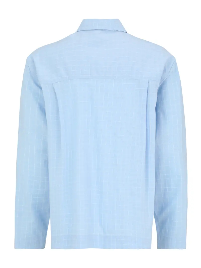 Maglietta intima blu chiaro / bianco miniatura 2