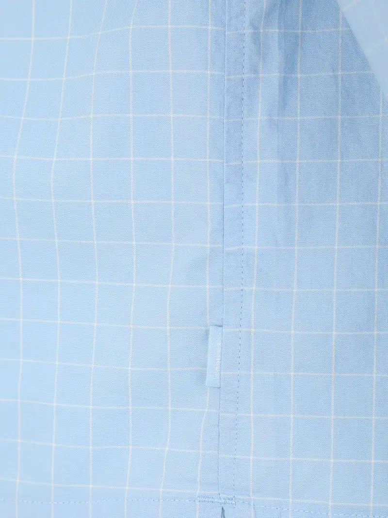 Maglietta intima blu chiaro / bianco miniatura 3