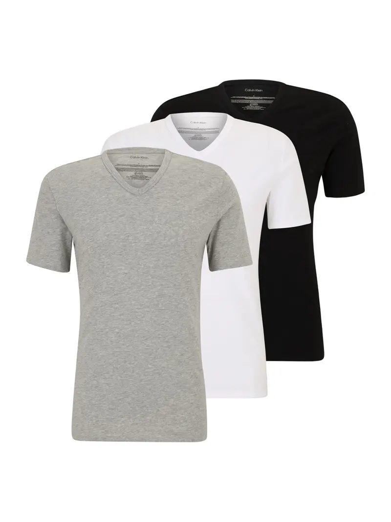 Calvin Klein Underwear Maglietta intima  grigio sfumato / nero / bianco