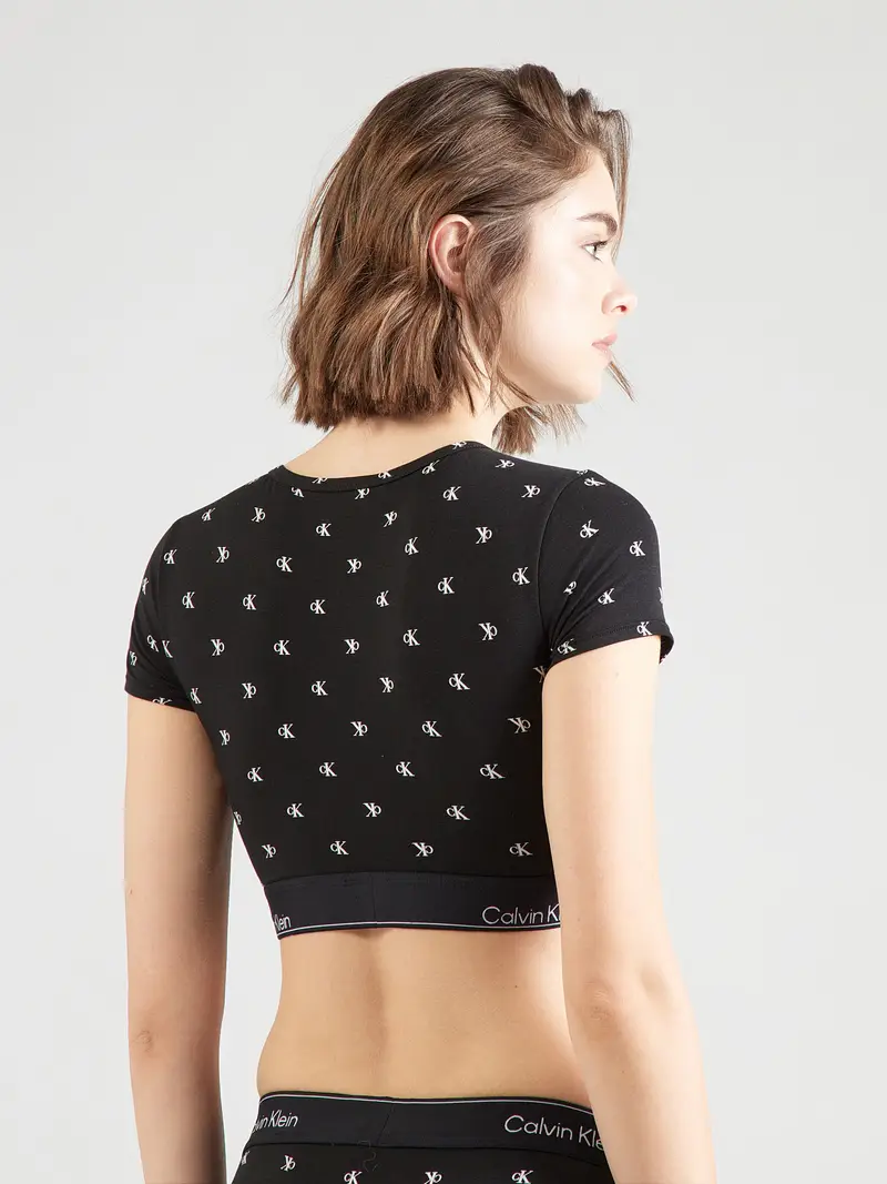 Maglietta nero / bianco miniatura 3