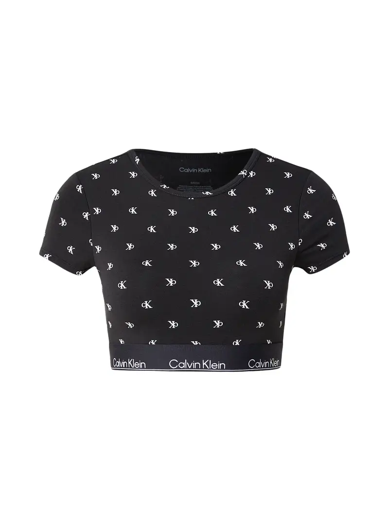 Maglietta nero / bianco