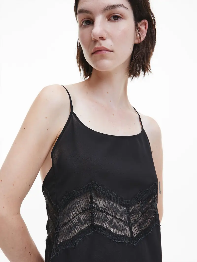 Calvin Klein Underwear Negligé nero miniatura 3