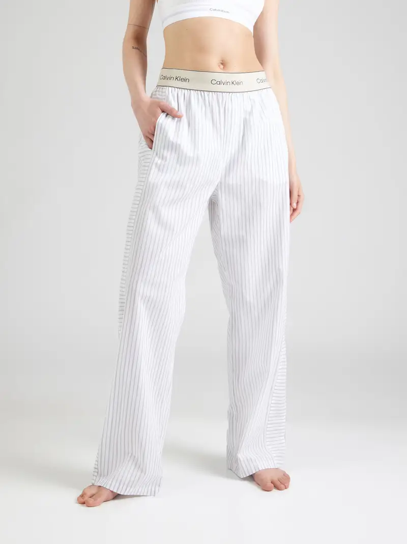 Pantaloncini da pigiama nero / bianco miniatura 3