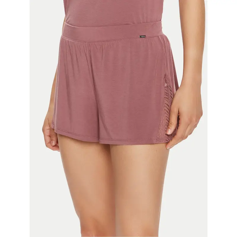 Pantaloncini del pigiama 000QS7190E Rosa Relaxed Fit
