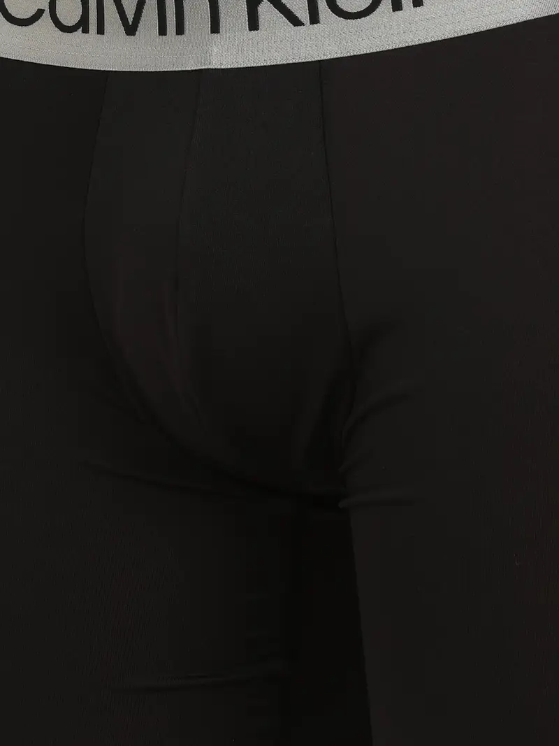 Calvin Klein Underwear Pantaloncini intimi lunghi grigio argento / nero miniatura 2