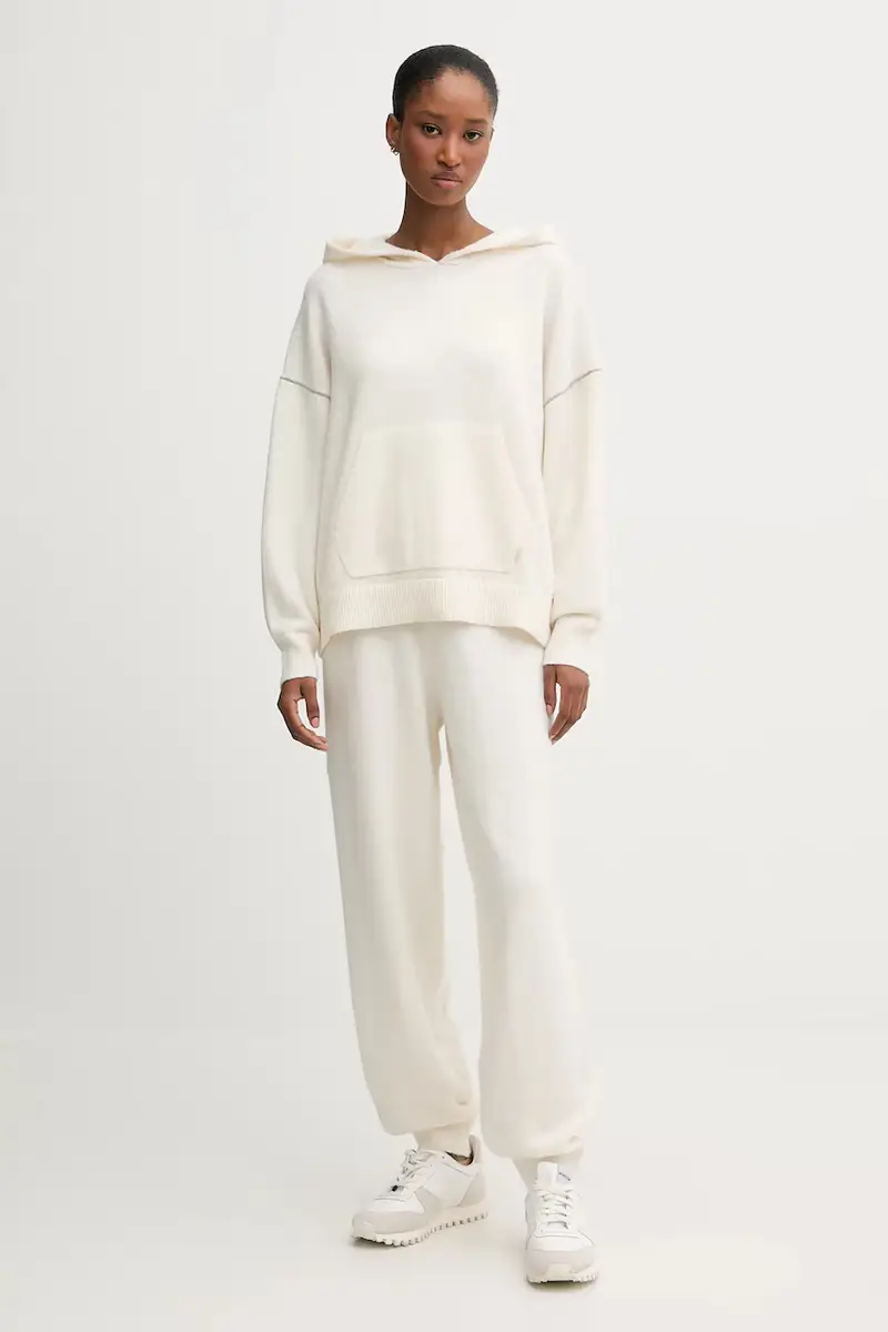 Calvin Klein Underwear Pantaloni lounge beige miniatura 2